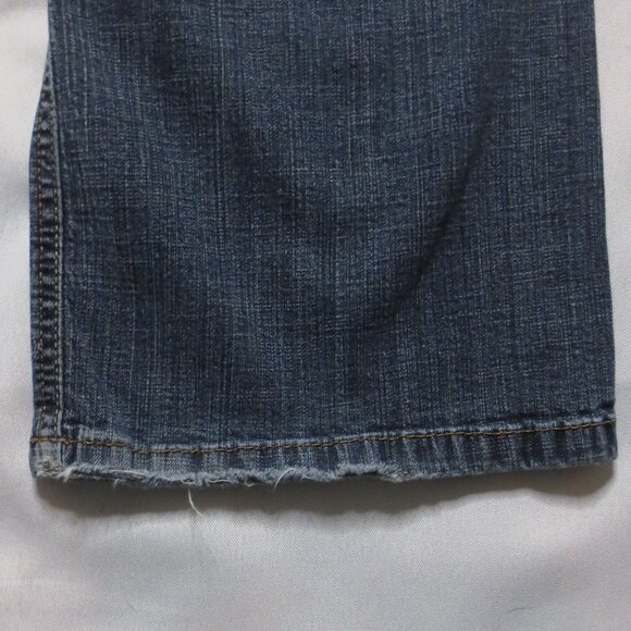 RIDERS by LEE womens JEANS blue EMBROIDERED western DENIM SIZE 38X28 - Picture 7 of 9